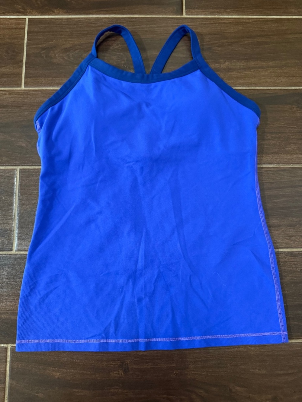 lululemon Ujjayi Y Tank II | Size 10 | Blue | Vintage 2008